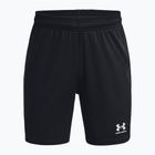 Detské futbalové šortky Under Armour Challenger Knit black/white