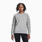 Dámska mikina Under Armour Rival Fleece Crew mod gray light heather/white