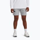 Pánske tréningové šortky Under Armour Unstoppable Fleece mod gray/black