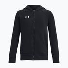 Detská mikina Under Armour Rival Fleece FZ Hoodie black