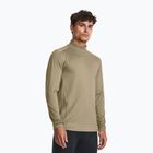 Pánske tričko longsleeve Under Armour Tactical Mock CGI Base federal tan/black