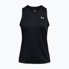 Dámske tréningové tričko Under Armour Tech Tank Solid black/white