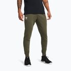 Men's Under Armour Rival Terry Jogger pants marine from green/onyx white