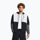 Pánska tréningová bunda Under Armour Legacy Windbreaker black/castlerock/castlerock