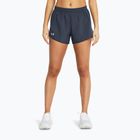 Dámske bežecké šortky Under Armour Fly By 3" čierno/biele/reflexné