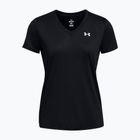 Dámske tréningové tričko Under Armour Tech SSV Solid black/white