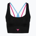 Dámske tréningové legíny Under Armour Project Rock LG Grind Sportlette black/viral blue/astro pink