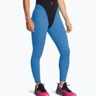 Dámske tréningové legíny Under Armour Project Rock LG Grind Ankle Leg black/viral blue/astro pink