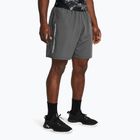 Pánske tréningové šortky Under Armour Woven Wordmark castlerock/white