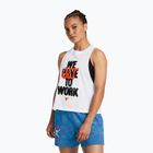 Dámske tréningové tielko Under Armour Project Rock Underground white/black/phoenix