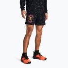 Pánske tréninkové šortky Under Armour Project Rock AOP Rvl Terry Sts black
