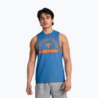 Pánske tréningové tričko s dlhým rukávom Under Armour Project Rock Payoff Graphic viral blue/atomic/black