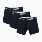 Pánske boxerky Nike Jordan JHM Flight Cotton Core 3 páry black