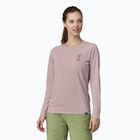 Dámske tričko Patagonia Cap Cool Daily Graphic s dlhým rukávom - Lands clean climb bloom/echo purple