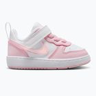 Detské topánky Nike Court Borough Low Recraft white/pink foam