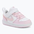 Detské topánky Nike Court Borough Low Recraft white/pink foam