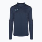Detské futbalové tričko s dlhým rukávom Nike Dri-Fit Academy23 midnight navy/black/midnight navy/hyper turquoise