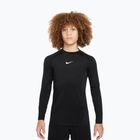 Detské tričko longsleeve Nike Pro Dri-Fit black/white