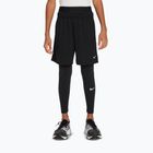 Detské legíny Nike Pro Dri-FIT black/black/white