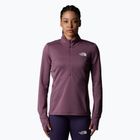 Dámska bežecká mikina The North Face Winter Warm Pro 1/4 Zip midnight mauve