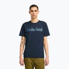 Pánske tričko Timberland Tfo Wordmark Logo dark sapphire/dark denim