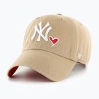 47 Značka MLB New York Yankees Icon cap CLEAN UP khaki