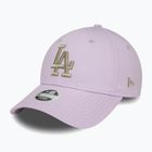Dámska šiltovka New Era Metallic Logo 9Forty Los Angeles Dodgers pastelovo fialová