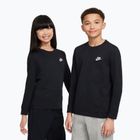 Detské tričko longsleeve Nike Sportswear black