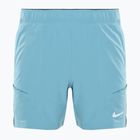 Pánske tenisové šortky Nike Court Advantage Dri-FIT 7" denim turquoise/ armory navy/ white