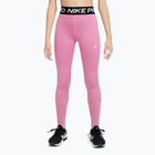 Detské legíny Nike Pro Dri-FIT magic flamingo/white