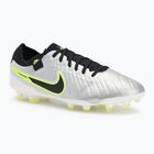 Pánske kopačky Nike Tiempo Legend 10 Pro FG metallic silver/volt/black