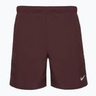 Pánske šortky Nike Dri-Fit Challenger 7" Brief-Lined burgundy crush/reflexná strieborná