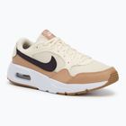 Detská obuv Nike Air Max SC bledá slonovinová/konopná/burundiová popolová