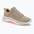 Dámske topánky SKECHERS Go Walk Arch Fit 2.0 Balin taupe/multi