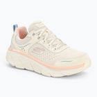 Dámske topánky SKECHERS D'Lux Walker 2.0 Daisy Doll beige/mesh/pink/blue