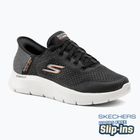 Pánske topánky SKECHERS Slip-ins Go Walk Flex New World black/white/orange