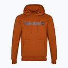 Pánska mikina Timberland Linear Logo Hoodie umber