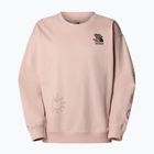 Mikina The North Face Mountain Cleanup Over pink moss