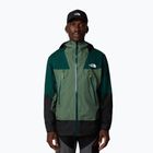 Pánska bunda do dažďa The North Face Signal 2.5L Dryvent duck green/deep nori/tnf black