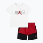 Detský komplet Nike Jordan Stacked Mixed gym red