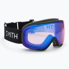 Lyžiarske okuliare Smith Moment black/chromapop pro photochromic blue mirror