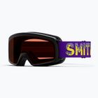 Detské lyžiarske okuliare Smith Rascal Jr S2 black donuts/rc36 rose copper antifog