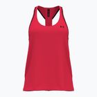 Dámske fitness tielko tank top Under Armour Knockout Tank racer red/black