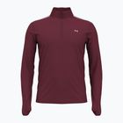 Pánska bežecká mikina Under Armour Vanish CW 1/4 Zip cardinal/reflective