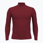 Pánsky Longsleeve  Under Armour Elite Mock CG kardinal/metalická strieborná