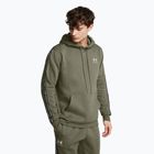 Pánska mikina Under Armour Icon Fleece HD marine green/white