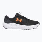 Under Armour Charged Surge 4 black/anthracite/ares red pánska bežecká obuv