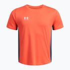 Detské futbalové tričko Under Armour Challenger Train fire/downpour grey/white