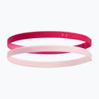 Čelenka Under Armour Mini Bands (2 ks) odtieň fuchsiová/prémiová ružová