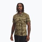 Pánske tréningové tričko Under Armour Project Rock Iso Chill SS bayou/timberwolf taupe/baroque green
